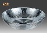 Silver Mirror Mosaic Fiberglass Flower Pots Modern Style Indoor Decoration