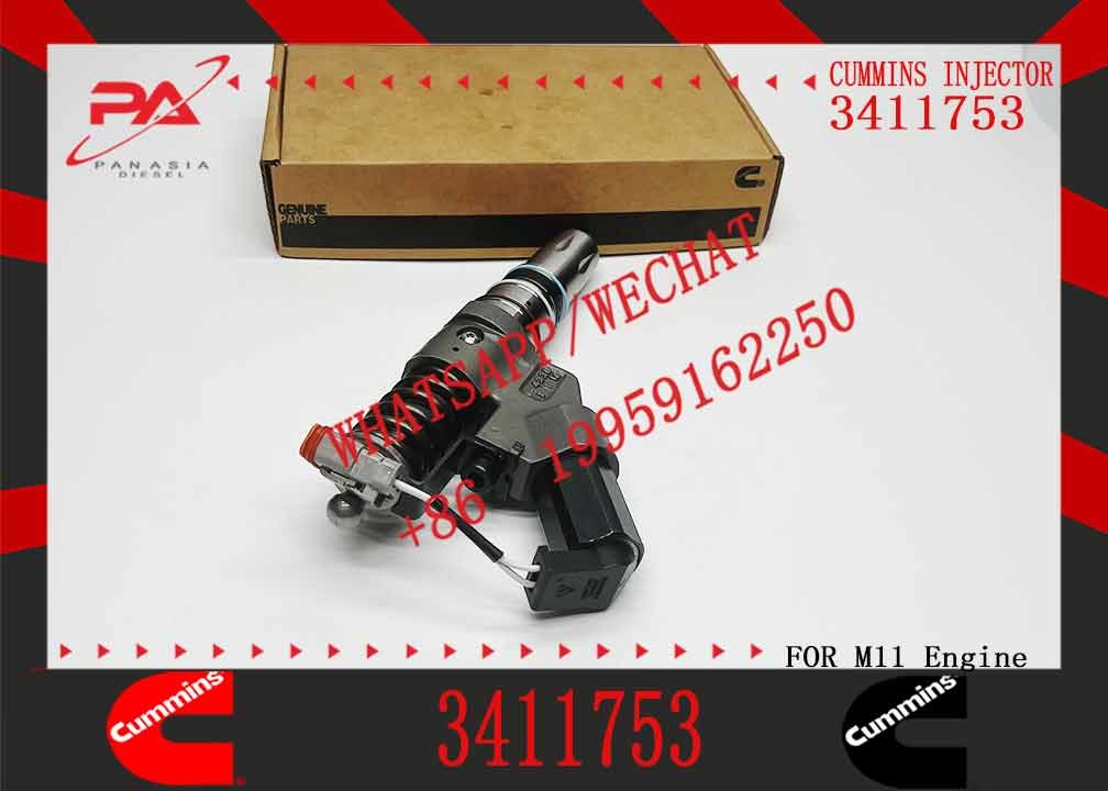 3411756 OE quality Brand New Diesel Common Rail Injector 3411756 3411753 3411753RX 4902921 for C ummins ISM QSM M11 engi
