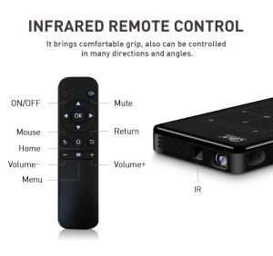 China 30-120 Inch Mini Portable Projector For Home Theater And Outdoor Movies factory