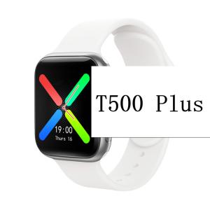 China T500 Plus Heart Rate Wireless Smartwatch Ladies Fitness Wristband factory