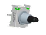 Multiple Positions Square Electronic Rotary Switch 17mm For Audio RS171
