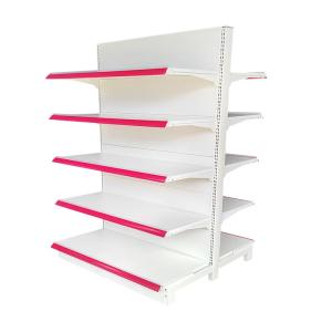 China Factory Price double side steel supermarket shelves-5-layers-Gondola factory