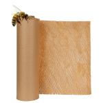 45CM*30M Bamboo Pulp Recycled Materials Honeycomb Paper For Wine Box Packaging