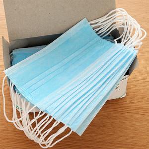 China Easy Breathing Earloop Face Mask 3 Ply Personal Safety Air Pollution Protection Mask factory
