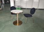 Modern Metal Table Legs Commercial Table Bases Mild Steel Golden Finish