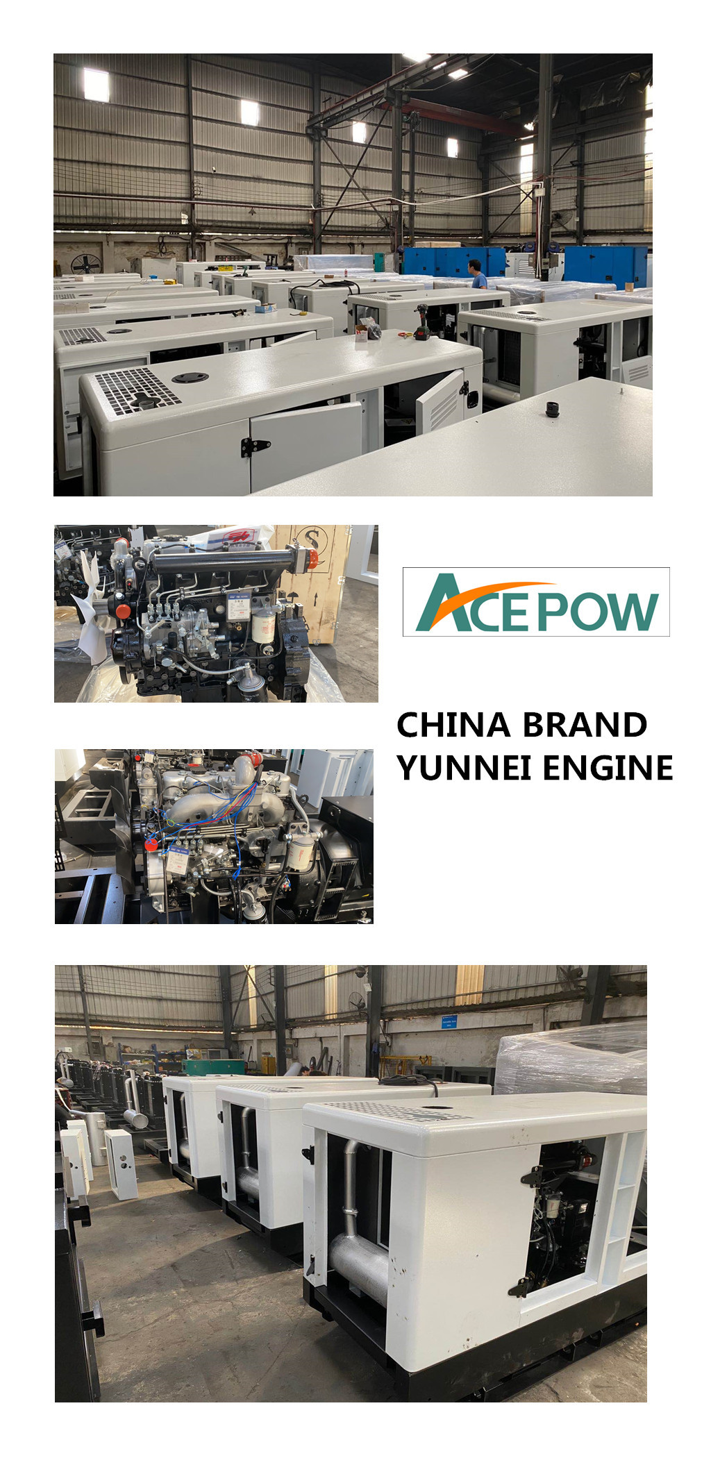 Silent 1500 RPM Standby Diesel Generator , 10KW Silent Diesel Generator