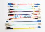 D4 SMA Fiber Optic Pigtail with Simplex , Duplex Optical Fiber Cable