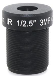 China Single Board Lens 6mm 3MP Security Monitoring Lens High Definition Network Lens factory