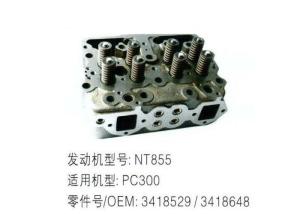 China NT855 Diesel Engine Cylinder Head 3418529 / 3418648 For Excavator PC300 factory