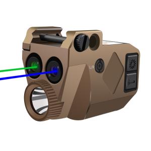 China OEM Blue Green Laser Sight Rifle Class IIIA 500 Lumens Flashlight factory