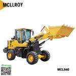 Compact 3 Ton Wheel Loader , Small Loading Shovel 1650mm Dump Height