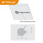 S1005 Hidden Flick Dimmer Switch DC12V 60W Max 2.4GHz Frequency