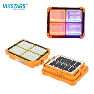 China Solar Chargeable Portable Light 200W With IP66 For Outdoor Travel Lighting factory