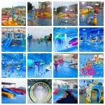 Modern Kids Water Park Equipment Fiberglass Monkey Water Slide