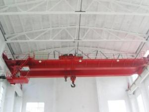 China 50t Double Girder Overhead Cranes with Two Torsion-free Box Girders factory