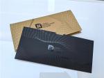 Self Adhesive Packaging Accessories , Kraft Paper Envelope 1C Spot UV Pinting