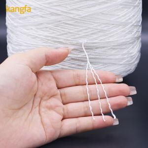 China High Tenacity 20 100% Spun Polyester Yarn 420D/3 in Raw White with 1.25g Weight factory