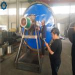 12 Ton Full Automatic Tire Pyrolysis Oil Plastic To Oil Recycling Plant