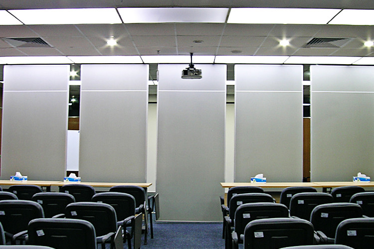 Conference Room Operable Banquet Hall Movable Soundproof Melamine 65 mm Partitions Walls