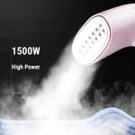 Compact and Small 1500W Garment Steamer with High Steam Flow of 27-32g/min from