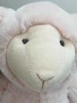 Pink Lamb Short Plush Toy Soft Sheep Stuffed Animal Baby Comfort Toy