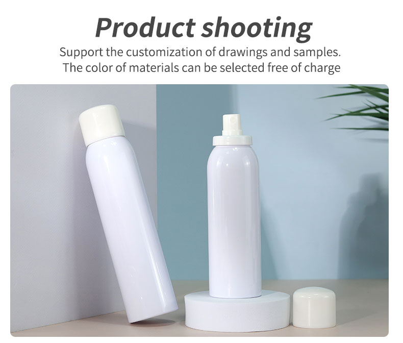 70ml Empty Plastic Pump Bottles Cosmetic Lotion Spray Bottle For Skincare Manufactured