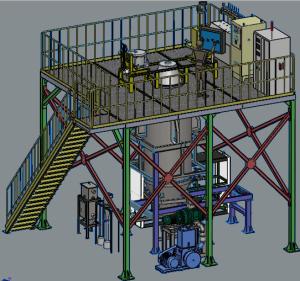 China Electrode Induction Melting Gas Atomization Equipment With Low Consumption factory