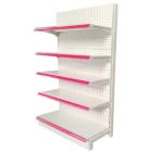 Convenient fashion grocery store display rack gondola shelf