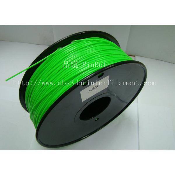 Customized Green1.75mm / 3.0mm 1.0KgG / roll ABS 3D Printer Filament