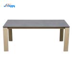 900mm Width Ceramic Top Dining Table DT-1009-180 For Restaurants Use