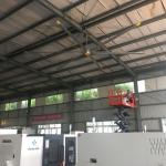 DC Brushless Pmsm Axial Exhaust Ventilation Cooling Industrial Ceiling Fan 5m