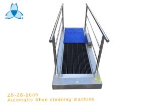 China SS304 Shoe Sole Cleaner Machine With Handle factory