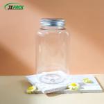 Screen Printing Round Round Milk Tea Plastic Bottle Customized Size