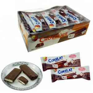 China Soft Coloured Mini Marshmallows Chocolate Coated Crispy Fruitage Taste factory