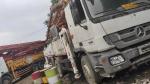 Good Condition 2013 Orange Zoomlion 43m Concrete Pump Benz Truck Feeding Height