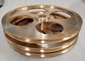 China Anti Rust Industrial Machine Parts Cooling Cycle Annealing Conductive Copper Wheel factory