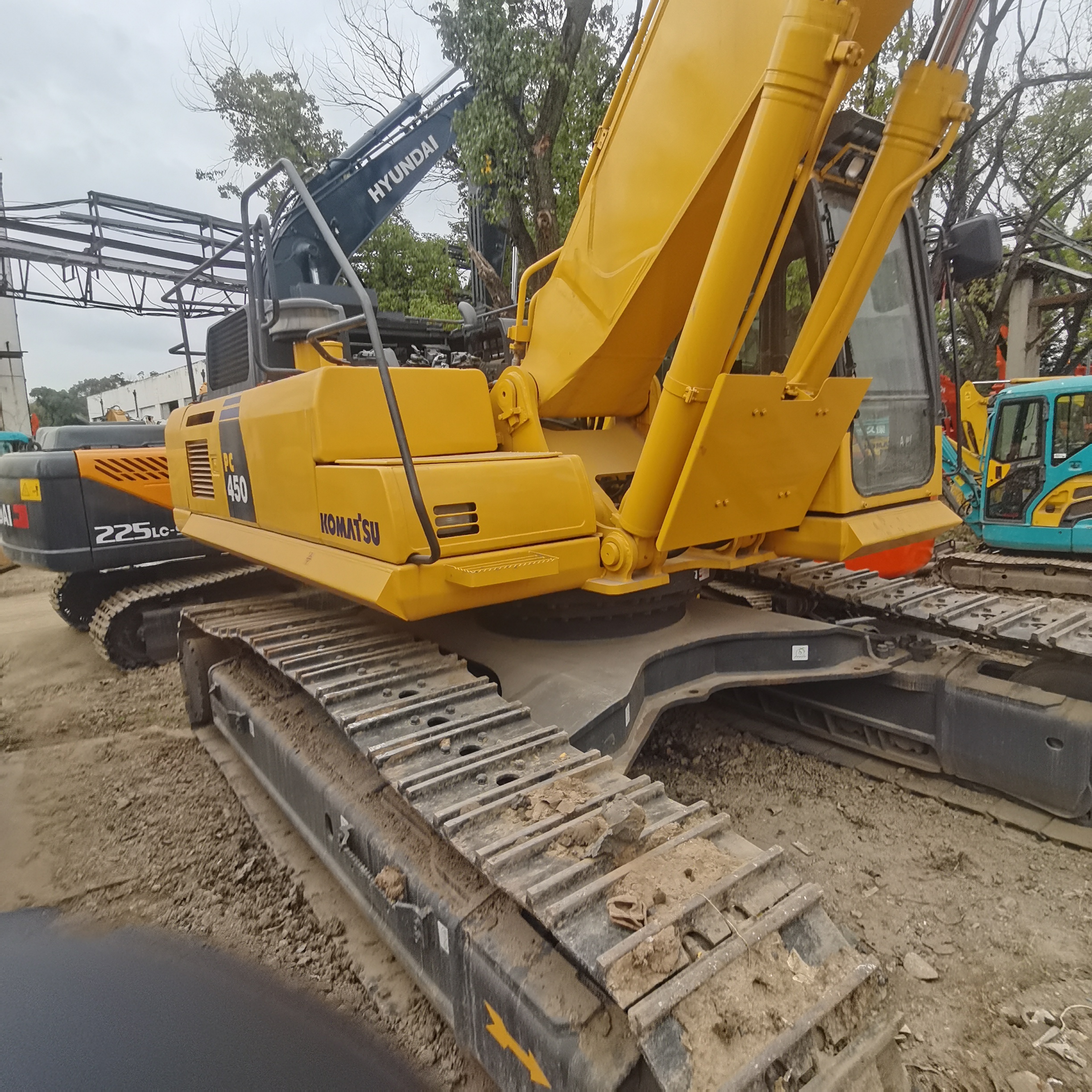 45 Tons Used Komatsu Excavator pc450-8 pc400 Construction Machinery Crawler Excavator Original Japan Komatsu 450-8