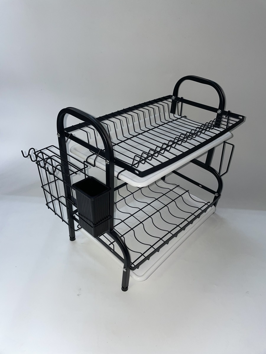 Kitchen Dish Rack Easy To Assemble Folding Rack for Organizational Needs