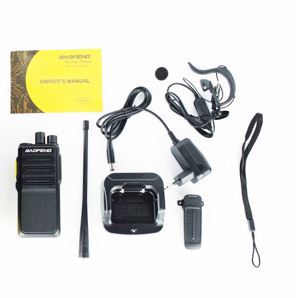 Baofeng AD-1904D Digital Walkie Talkie with 12W Output Power, 3800mAh Battery, and 16 Storage Channels for Long Distance UHF Communication