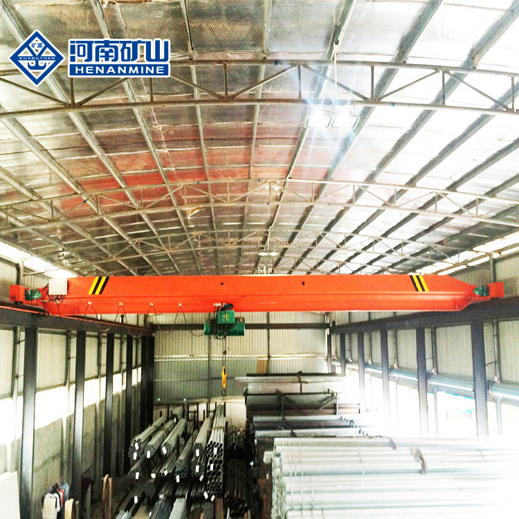 20 Tons LDA Yellow Electric Single Girder Overhead Crane Hoist Beam