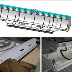 China Customized Hand Lay-up Fiberglass Products for Bus Body Kit factory