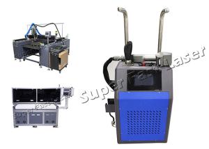 China Smart Fiber Laser Cleaning System Portable Laser High Speed Descaling Machine factory