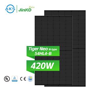 China Jinko Tiger Neo N-Type 54HL4-B 400W 405W 410W 415W 420W Jinko Solar Panel factory