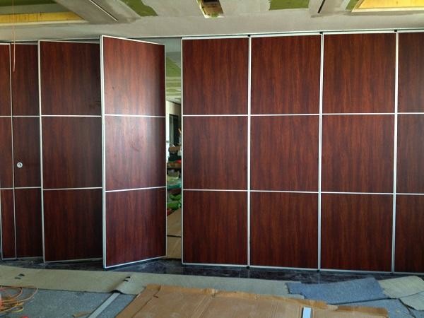 Fireproof Movable Sound Proofing Conference Room Dividers Melamine Board