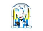 Ice And Snow Animals Themed 8x8x5.7m commercial inflatable slide