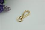 Factory direct sale metal zinc alloy 10 mm hanging brush anti brass snap hook
