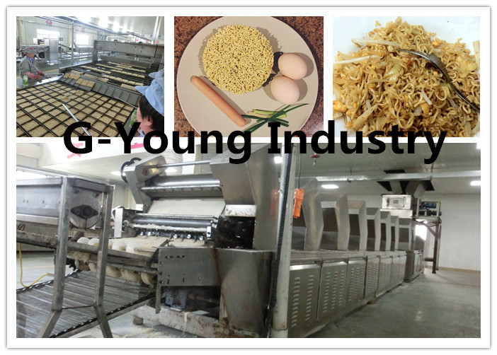 Fried Instant Fully Automatic Noodle Making Machine 12 Months Warranty
