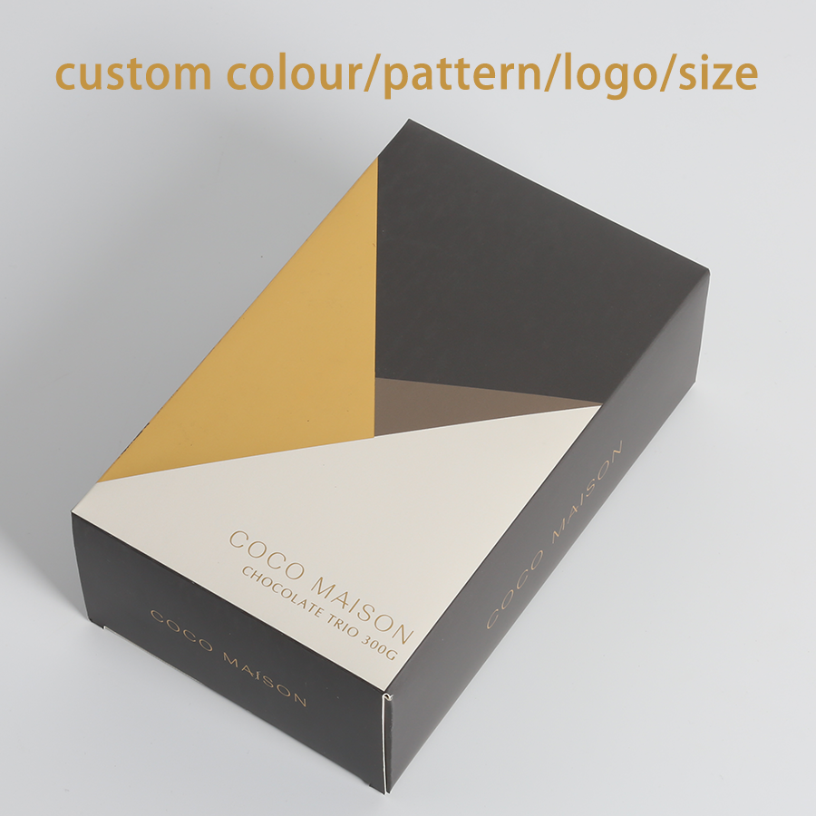 Paperboard Reserve Tuck End Gift Box Chocolate Food Packaging Boxes With Lamination