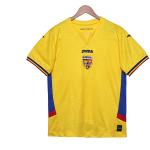 Romania 2025-2026 Home Fan Edition Football Jersey Group Customization