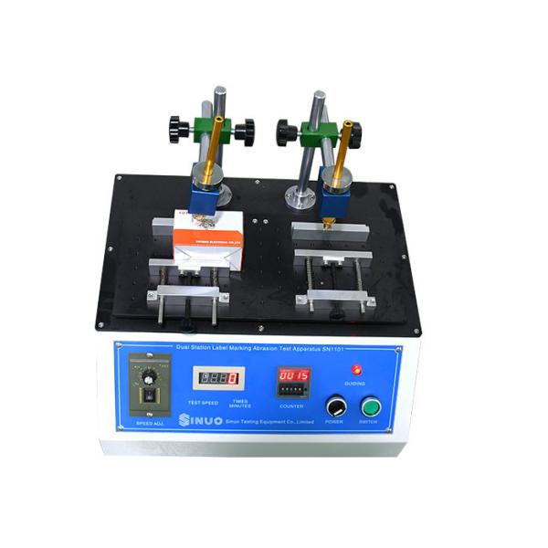 China IEC 60065 Clause 5.1 Label Marking Abrasion Test Equipment factory